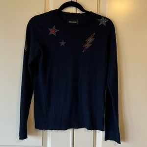 Zadig and Zoltaire cashmere sweater S